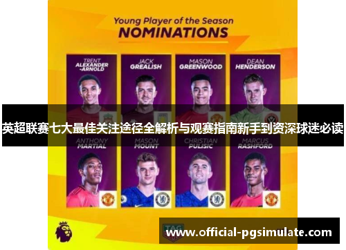 英超联赛七大最佳关注途径全解析与观赛指南新手到资深球迷必读